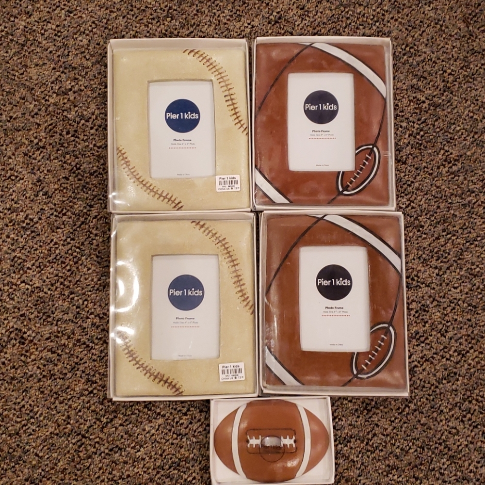 Pier One Kids photo frames and switch plate cover